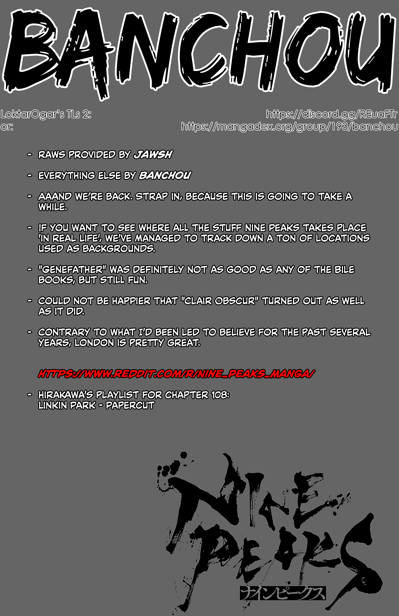 NINE PEAKS Chapter 108 1